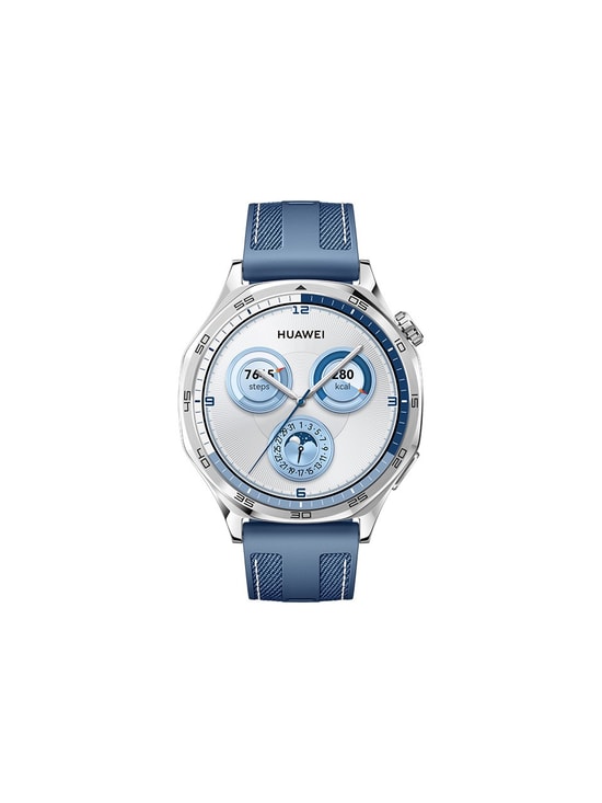 Huawei Watch GT 5 46mm Mavi Akıllı Saat - 1.43" Ekran, 14 Gün Pil Ömrü, TruSense Sağlık Takibi, Bluetooth Arama