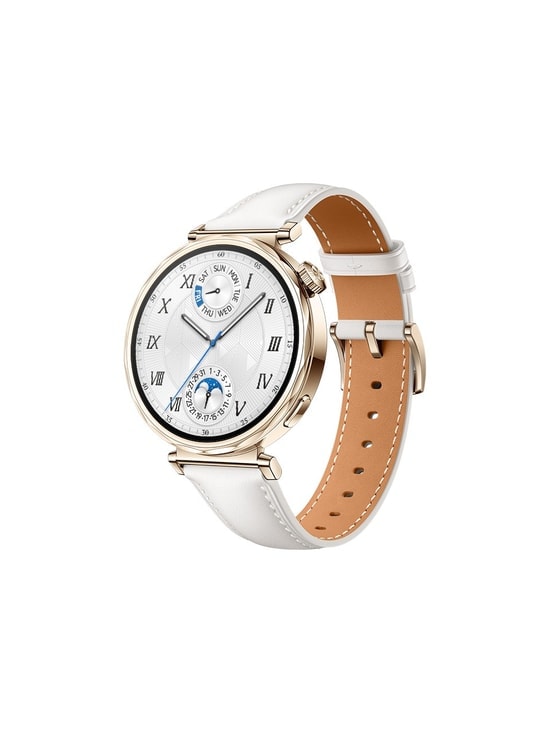 Huawei Watch GT 5 41mm Beyaz Deri Akıllı Saat - 1.32 inç AMOLED, Bluetooth Arama, HarmonyOS, Türkiye Garantili