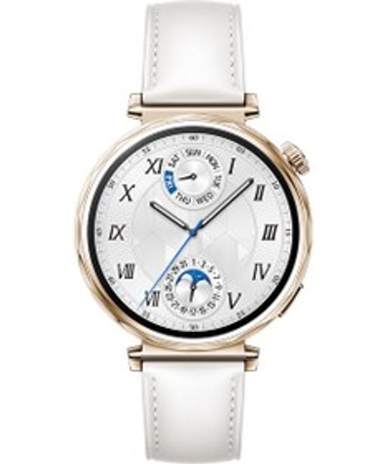 Huawei Watch GT 5 41mm Beyaz Deri Akıllı Saat - 1.32 inç AMOLED, Bluetooth Arama, HarmonyOS, Türkiye Garantili