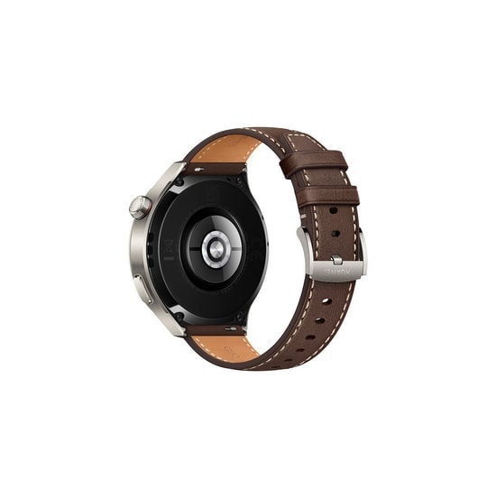 Huawei Watch 4 Pro Kahverengi Deri Akıllı Saat - 1.5" AMOLED Ekran, Titanyum Kasa, eSIM, Türkiye Garantili