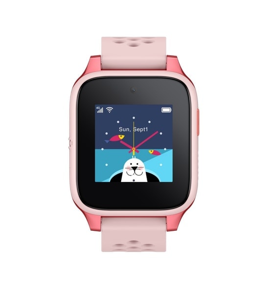 TCL MT46-PEMBE Movetime Family Akıllı Çocuk Saati - 1.3 inç Ekran, 700 mAh Batarya, GPS, Wi-Fi, Türkiye Garantili