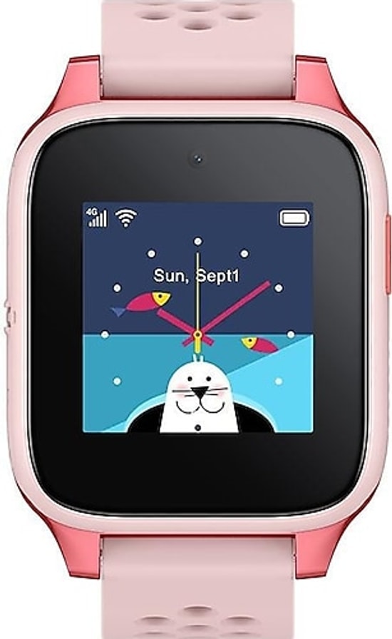 TCL MT46-PEMBE Movetime Family Akıllı Çocuk Saati - 1.3 inç Ekran, 700 mAh Batarya, GPS, Wi-Fi, Türkiye Garantili