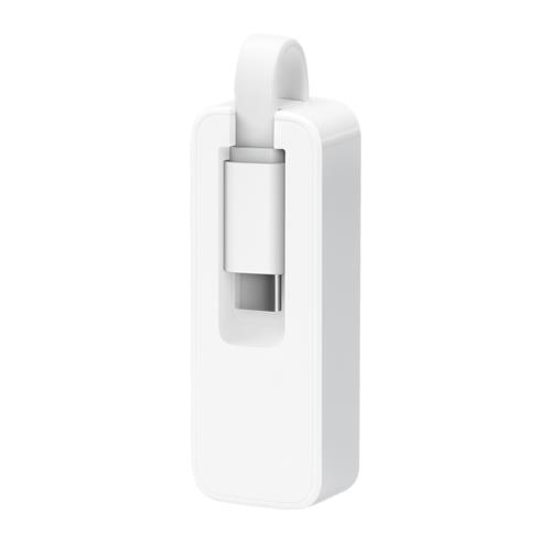 TP-LINK UE300C USB 3.0 Type-C Gigabit Ethernet Beyaz Ağ Adaptörü - 1000Mbps Hız, Tak Çalıştır, Kompakt, LED Gösterge