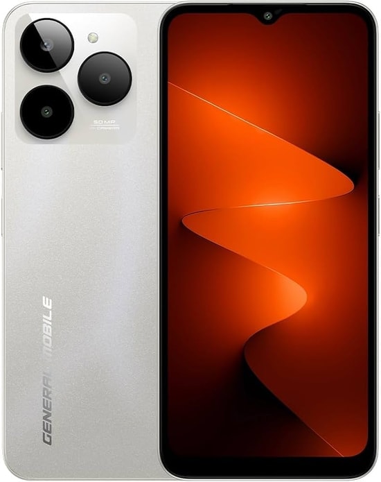 General Mobile GM Era 30 4GB RAM 128GB Beyaz Akıllı Telefon (GMERA30-4GB-128GB-BEYAZ) - 6.6 inç, 50MP, Türkiye Garantili