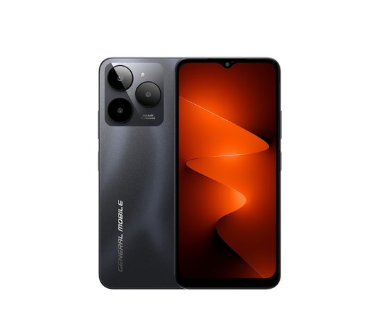 General Mobile GM Era 30 128GB (GMERA30-4GB-128GB-SIYAH) - 4GB RAM, 6.6" Ekran, 50MP Kamera, Türkiye Garantili