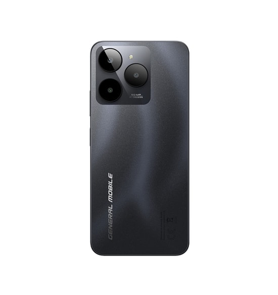 General Mobile GM Era 30 128GB (GMERA30-4GB-128GB-SIYAH) - 4GB RAM, 6.6" Ekran, 50MP Kamera, Türkiye Garantili
