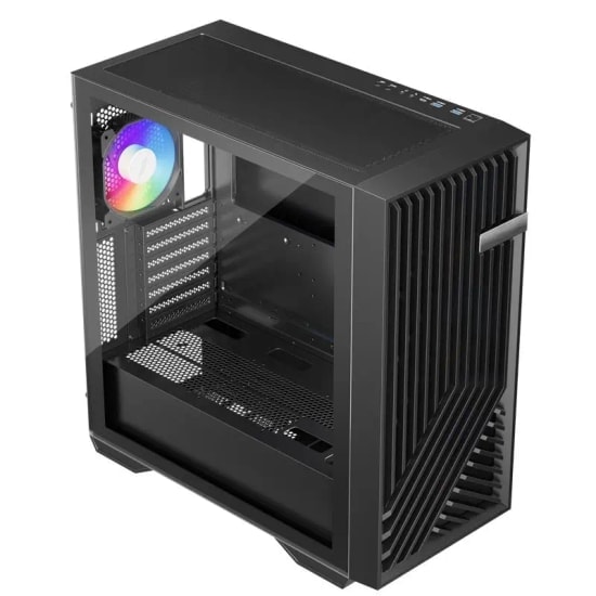 1st Player FD8 750W Siyah 80+ ARGB 6x12cm Fan E-ATX Gaming Oyuncu Kasası - USB 3.0, Temperli Cam, Mesh