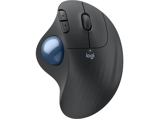 Logitech Ergo M575S Grafit Bluetooth Trackball Mouse (910-007029) - 2000 DPI, 5 Tuşlu, Ergonomik Tasarım, Sessiz Tıklama