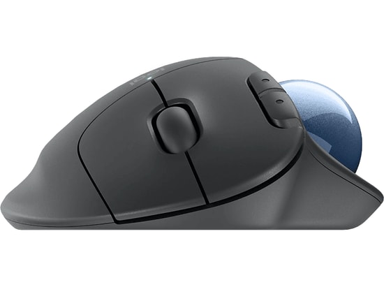 Logitech Ergo M575S Grafit Bluetooth Trackball Mouse (910-007029) - 2000 DPI, 5 Tuşlu, Ergonomik Tasarım, Sessiz Tıklama