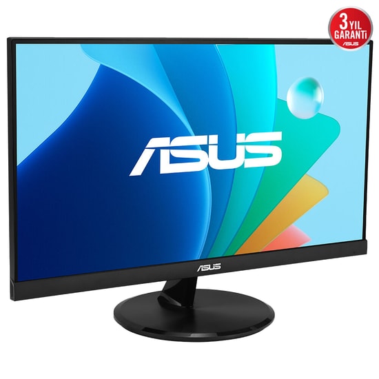 Asus 21.5" VP229HF FHD 1ms 100Hz IPS Eye Care Monitör - 250cd, Çerçevesiz, HDMI, VGA, Adaptive Sync, Flicker-free, Vesa