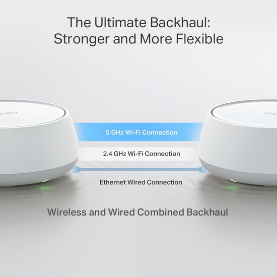 TP-Link Deco BE25 Ev İçin (BE3600) Tekli Paket Access Point - Wi-Fi 7 3600Mbps, IP65, PoE/AC, Mesh, 2.5G LAN, HomeShield