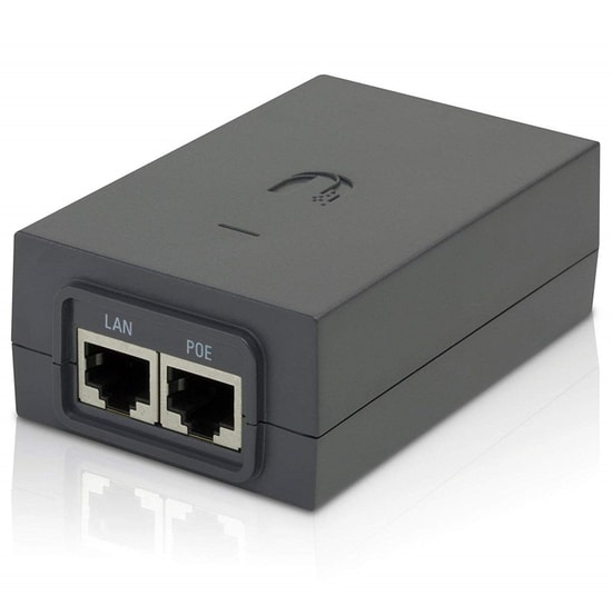 Ubiquiti PoE-48-24W-G Gigabit PoE Adaptörü - 48V 24W, Yıldırım Korumalı, 802.3af/at Uyumlu PoE Enjektör