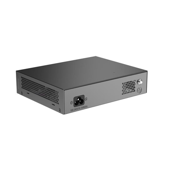 Ruijie Reyee RG-ES110GS-P-L 10 Port Masaüstü Metal Switch - 8 Port Gigabit, PoE+ 120W, 1xSFP 1xRJ45 Uplink, Yönetilemez