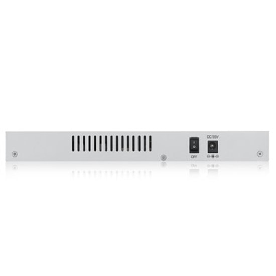 Zyxel GS1200-8HPV2-EU0101F 8 Port Gigabit PoE Switch - Web Yönetilebilir, 60W Güç, 4x PoE Port, Masaüstü Kasa