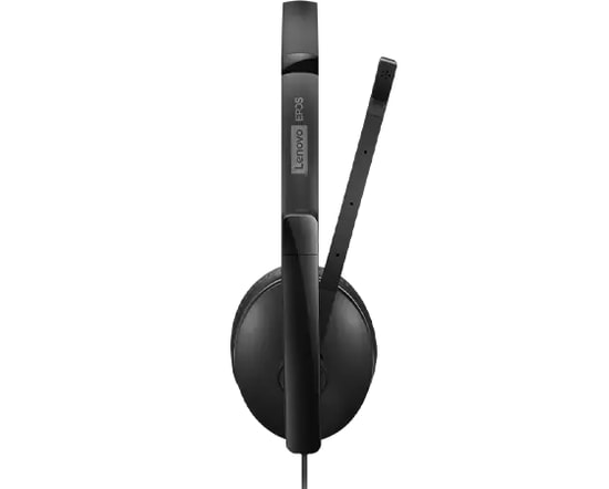 Lenovo 4XD1M45627 Wired ANC Gen2 Kablolu Kulaklık - Type-C Bağlantı, Mikrofonlu, 32mm Sürücü, Kumandalı Siyah
