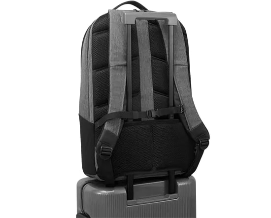 Lenovo Business Casual 17 Gri 4X40X54260 Laptop Sırt Çantası - Polyester, 3 Bölme, 24 L, 930 g, Su Geçirmez