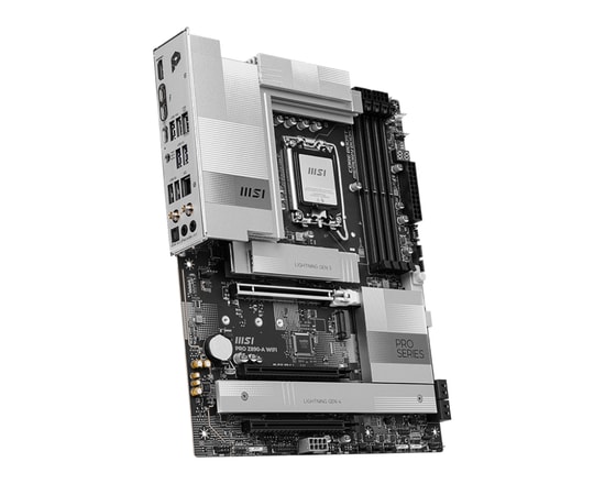 MSI PRO Z890-A WIFI Anakart: Intel 1851P, DDR5 9200MHz(OC), 4xM.2, PCIe 5.0, HDMI, DP, USB4 20 Gbps, WiFi 7, 5G LAN, ATX