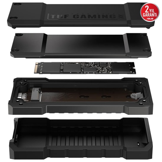 ASUS TUF Gaming A2 SSD Kutusu Siyah M.2 NVMe A2/BLK/G/AS