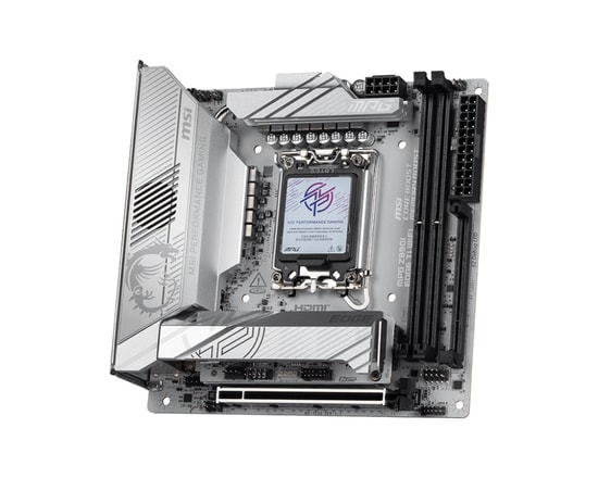 Msi Mpg Z890I Edge TI Wifi Soket 1851 DDR5 8600mhz (OC) Usb 20Gbps 4xm.2 2xTb4 Hdmi 2xDp 5G Lan WiFi 7 M-Itx Ana Kart