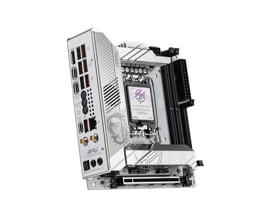Msi Mpg Z890I Edge TI Wifi Soket 1851 DDR5 8600mhz (OC) Usb 20Gbps 4xm.2 2xTb4 Hdmi 2xDp 5G Lan WiFi 7 M-Itx Ana Kart