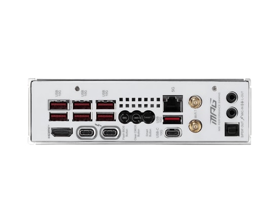 Msi Mpg Z890I Edge TI Wifi Soket 1851 DDR5 8600mhz (OC) Usb 20Gbps 4xm.2 2xTb4 Hdmi 2xDp 5G Lan WiFi 7 M-Itx Ana Kart