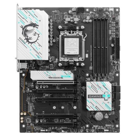 MSI B840 GAMING PLUS WIFI AM5 DDR5 ATX Anakart - 8000MHz (OC), Wi-Fi 7, 2.5G LAN, 2xM.2, HDMI, Type-C, RGB Gaming