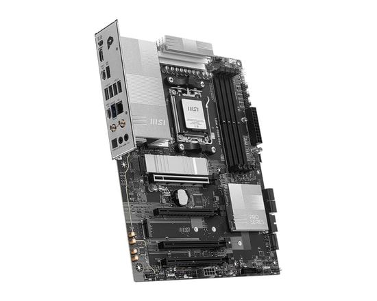 MSI PRO B850-P WIFI Anakart: AMD AM5, DDR5 8200MHz(OC), 3xM.2, USB 3.2 Gen2, Wi-Fi 7, 5Gbps LAN, HDMI 2.1 ATX