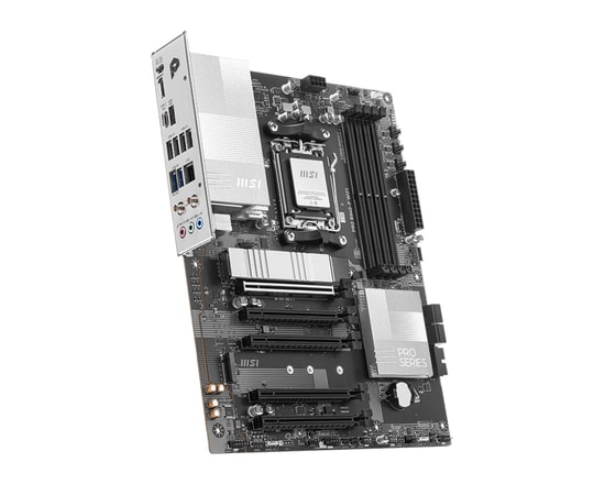 MSI PRO B840-P WIFI Anakart: AMD AM5, DDR5 8000MHz (OC), Çift M.2, HDMI, Wi-Fi 7, 2.5G LAN, USB 10Gbs Type-C, ATX