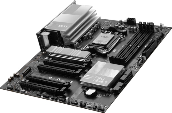 MSI PRO B840-P WIFI Anakart: AMD AM5, DDR5 8000MHz (OC), Çift M.2, HDMI, Wi-Fi 7, 2.5G LAN, USB 10Gbs Type-C, ATX