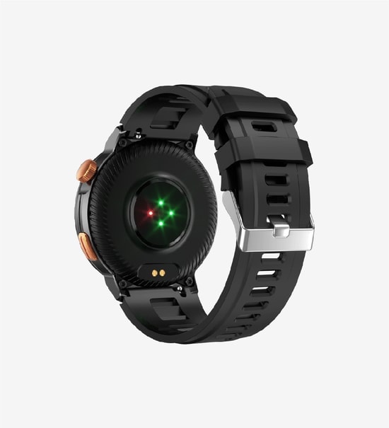 LinkTech S93 Premium Turuncu Akıllı Saat (TR Garanti) - 1.43" Süper AMOLED Ekran, IP68, Nabız, Uyku Takibi, 7 Gün Pil