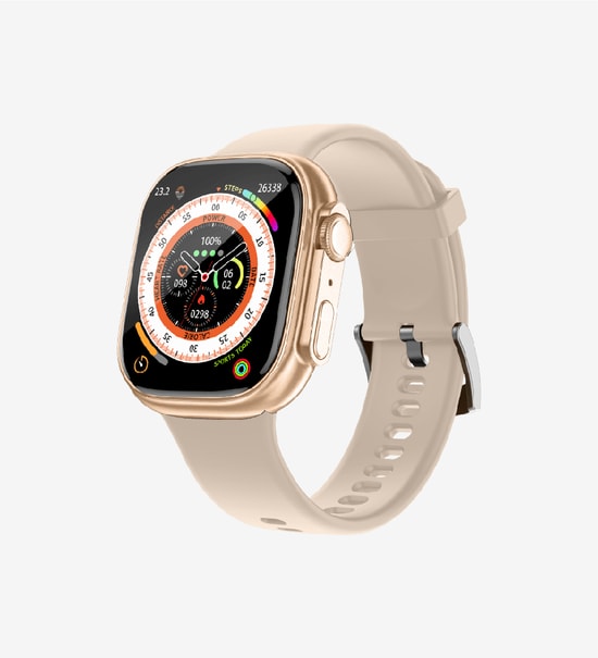 Linktech S92 Premium Lt Watch Gold IP67 1.75 390x450 Ekran Akıllı Saat