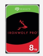 Seagate 8 TB IronWolf Pro 3.5" (ST8000NT001) SATA3 7200RPM 256MB NAS HDD - 255 MB/s, 5 Yıl Resmi Distribütör Garantili