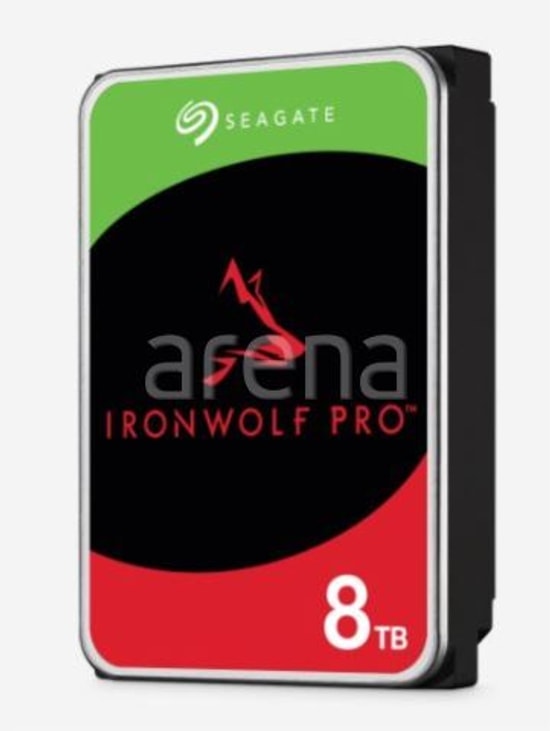 Seagate 8 TB IronWolf Pro 3.5" (ST8000NT001) SATA3 7200RPM 256MB NAS HDD - 255 MB/s, 5 Yıl Resmi Distribütör Garantili