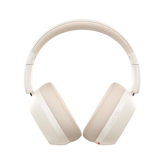 Baseus Bass 35 Max Kablosuz Bej Renk Kulak Üstü Bluetooth Kulaklık - 50 Saat Kullanım Süresi, ENC, 10m Menzil, BT v5.3