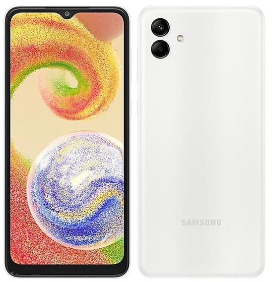 Samsung Galaxy A04 64 GB 4GB Akıllı Telefon Beyaz (Türkiye Garantili) - 6.5" Ekran, 5000 mAh Pil, 50 MP Çift Arka Kamera