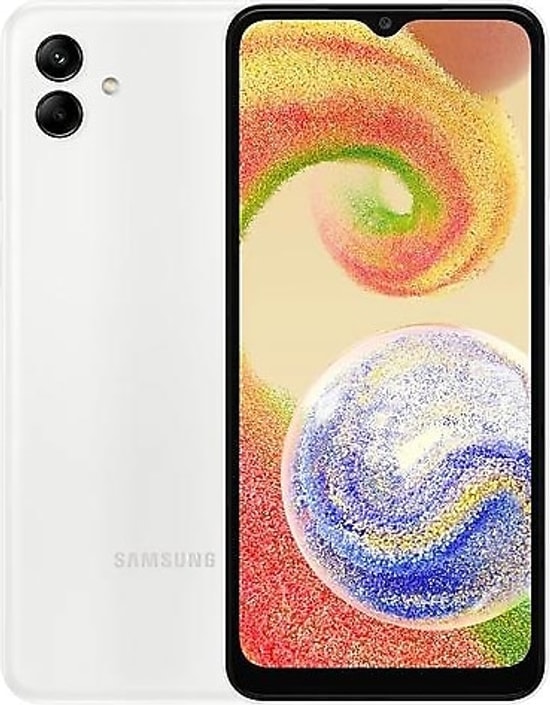 Samsung Galaxy A04 64 GB 4GB Akıllı Telefon Beyaz (Türkiye Garantili) - 6.5" Ekran, 5000 mAh Pil, 50 MP Çift Arka Kamera