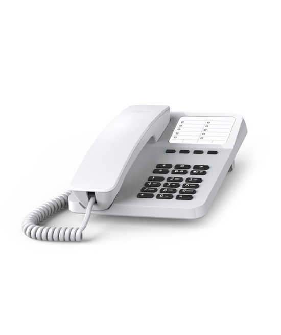 Gigaset DESK400 Beyaz Masa Tipi Telefon - Kolay Kullanım, Şık Tasarım ve Üstün Ses Kalitesi