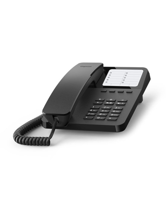 Gigaset DESK400 Siyah Masa Tipi Telefon - Telefon Rehberi, Net ve Kullanışlı Ofis Masa Telefonu