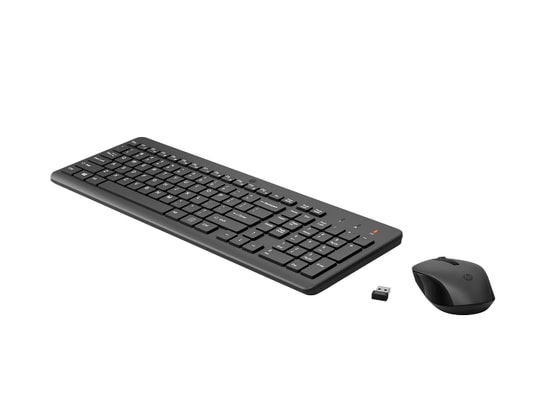 HP 330 Kablosuz Türkçe Siyah Klavye Mouse Seti (2V9E6AA) - 1600DPI Optik, Ergonomik Tasarım, Uzun Pil Ömrü, 10m Menzil