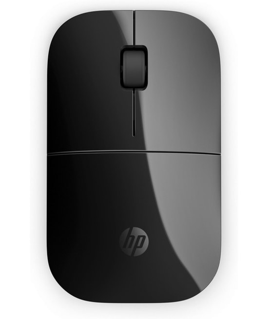 HP Z3700 Siyah Kablosuz Mouse (V0L79AA) - 1200 DPI, USB Nano Alıcı, Taşınabilir Tasarım, Windows/Mac/Chrome OS Desteği