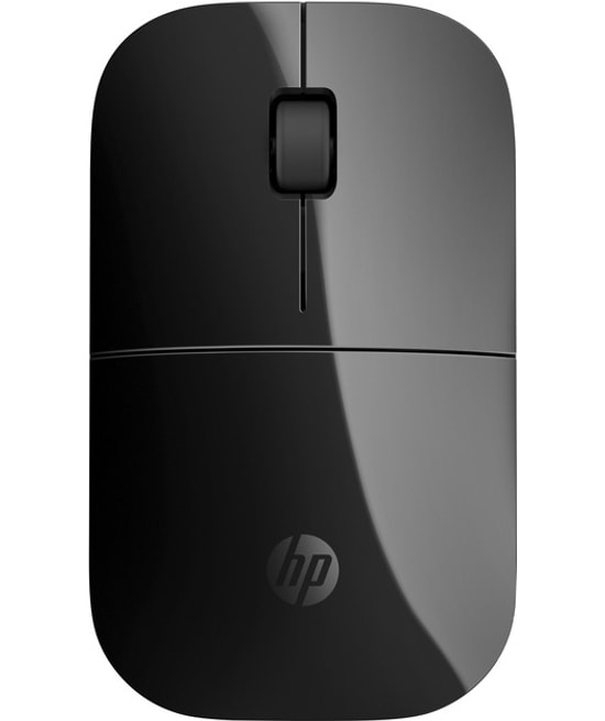 HP Z3700 Siyah Kablosuz Mouse (V0L79AA) - 1200 DPI, USB Nano Alıcı, Taşınabilir Tasarım, Windows/Mac/Chrome OS Desteği
