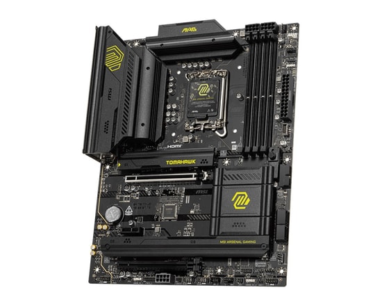 MSI MAG B860 Tomahawk Wi-Fi 7 Anakart: Intel LGA1851, DDR5 9200MHz, PCIe 5.0, 3xM.2, 5G LAN, USB4, Thunderbolt 4, ATX