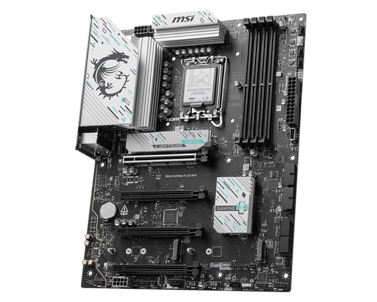 MSI B860 Gaming Plus WIFI: Intel LGA1851, DDR5 8600MHz, PCIe 5.0, Wi-Fi 7, Çift M.2, USB4, Thunderbolt 4 ATX Anakart