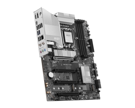 MSI Pro B860-P WiFi D5 Anakart: Intel LGA1851, DDR5 8600Mhz (OC), 3xM.2, USB4, DP, HDMI, 5Ghz LAN, WiFi 7, ATX
