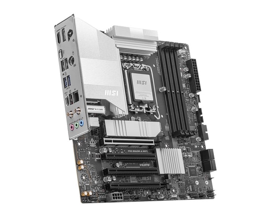 MSI Pro B860M-A Wi-Fi Anakart: Intel LGA1851, DDR5 8600Mhz (OC), Wi-Fi 7, HDMI, DP, 3xM.2, USB4, 5G LAN, Micro ATX