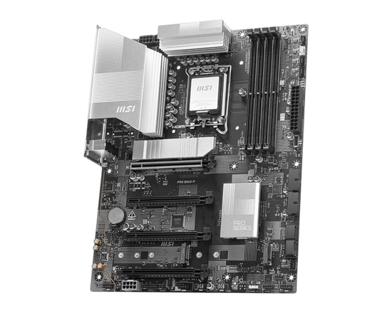 MSI PRO B860-P Anakart: Intel LGA1851, DDR5 8600MHz(OC), 3xM.2, USB4 20Gbps, PCIe Gen.5x4, DP, HDMI, 5Gbps LAN, ATX