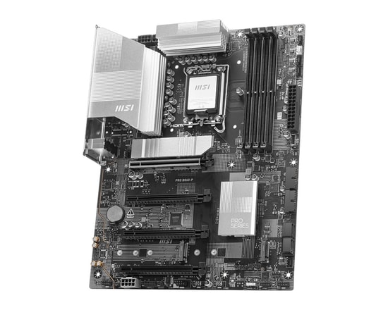 MSI PRO B860-P Anakart: Intel LGA1851, DDR5 8600MHz(OC), 3xM.2, USB4 20Gbps, PCIe Gen.5x4, DP, HDMI, 5Gbps LAN, ATX