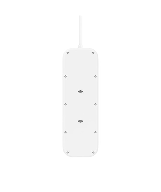 Belkin SRB003VF2M-V2 8'li Akım Korumalı Priz - 2 Metre, USB-C ve USB-A Bağlantı Noktalı, 3680W, 900 Joule Koruma