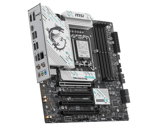 MSI B860M Gaming Plus WiFi D5 LGA1851 Micro ATX Anakart: DDR5 8800MHz(OC), WiFi 7, 5Gbps LAN, HDMI 2.1, DP 1.4, USB4 20G