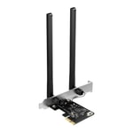 TP-LINK MA30E AC1200 Çift Bant Wi-Fi Bluetooth 5.0 PCIe Adaptör - Yüksek Performanslı Anten, MU-MIMO, WPA3 Güvenlik